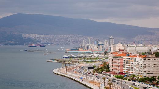Egejské moře, Izmir, Turecko