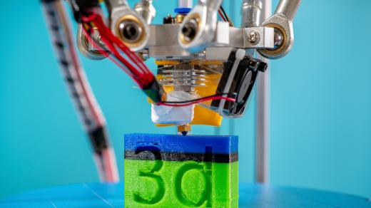 3D tisk, 3D tiskárna, ilustrační
