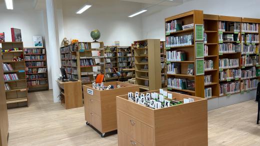 Jičínská knihovna v náhradních prostorách