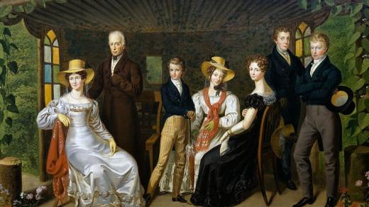 František I. s rodinou