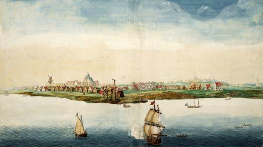 Nový Amsterdam v roce 1664