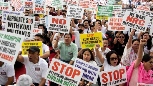Protesty v Manipuru