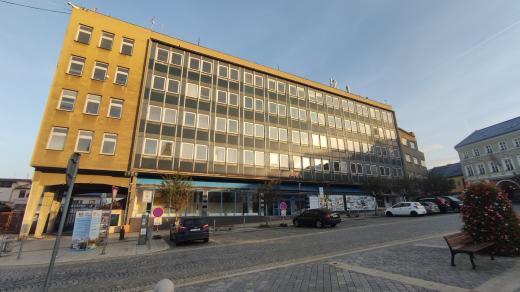 Administrativní budova tzv. Emos v centru Přerova