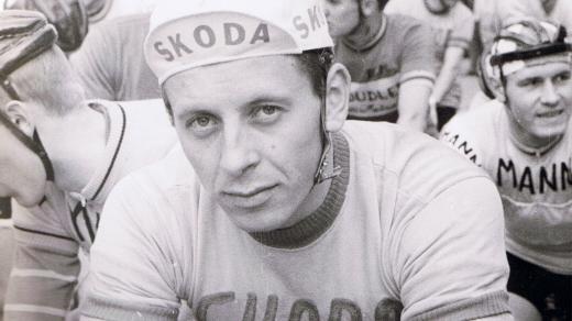 Josef Wolf na závodu Tour de Belgie, rok 1965