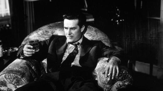 Ray Milland ve filmu The Lost Weekend (1945)