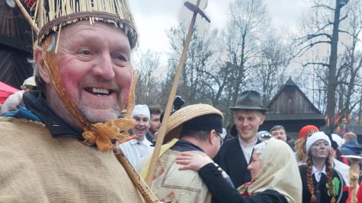 Masopust 2024, Dřevěné městečko, Valašské Muzeum v přírodě, Rožnov pod Radhoštěm