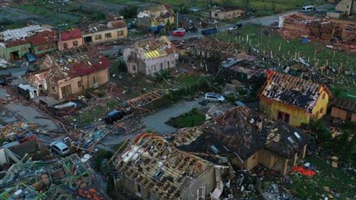 Jižní Morava po ničivé přírodní katastrofě