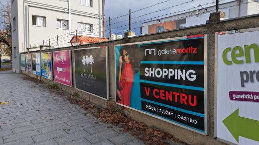 Billboardy v Olomouci