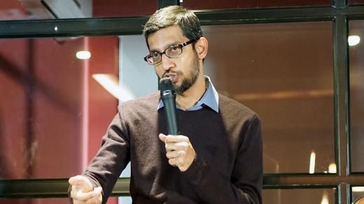 Manažer Sundar Pichaie, který je výkonným ředitelem Google od roku 2016