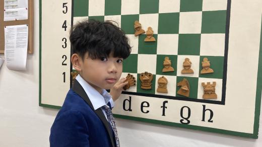 Daniel Vo je malým šachovým géniem