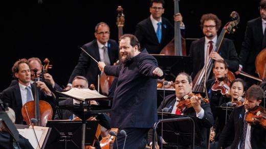 Dirigent Andris Nelsons a Berlin Philharmonic Orchestra, 2023