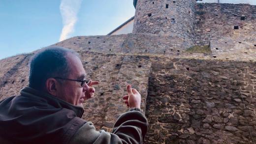 Hradní příkop v Nových Hradech