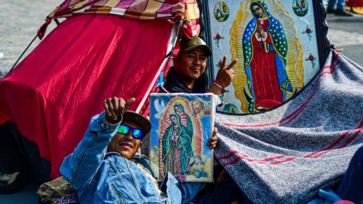 Poutníci za Pannou Marií Guadalupskou