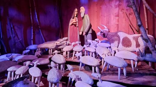 V Botanické zahradě Praha najdete Betlémskou jurtu