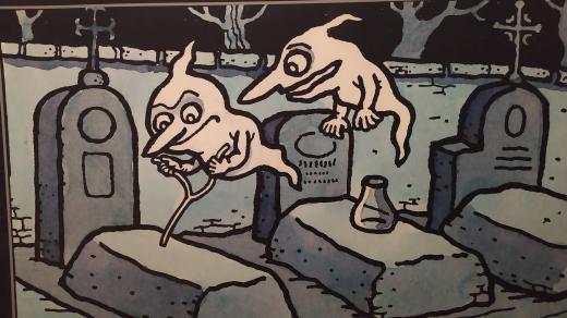 Duchové jsou součástí expozice