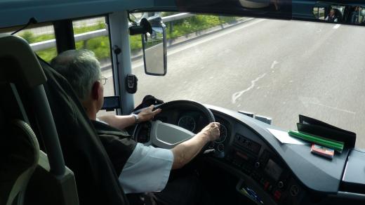 Řidič autobusu (ilustrační foto)