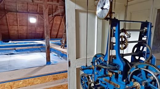 Hodinový stroj, historický unikát, opatrují ve Starém Městě na Bruntálsku