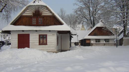 Zima jako z pohádky - Betlém Hlinsko