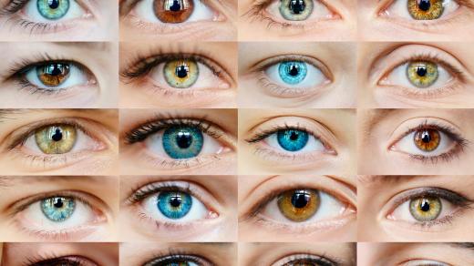 Která barva očí je nejvzácnější?