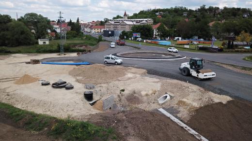 Výstavba městského obchvatu u Roudnice nad Labem