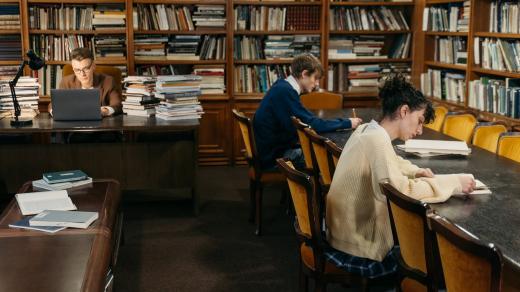 studium v knihovně