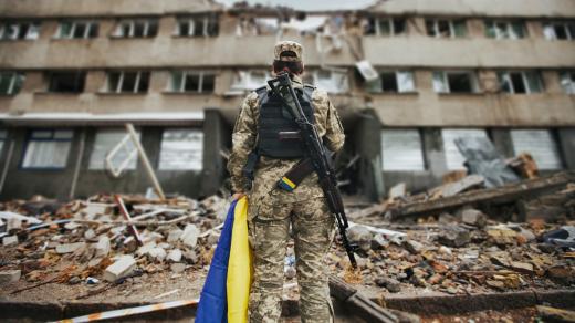 Válka na Ukrajině (ilustrační foto)