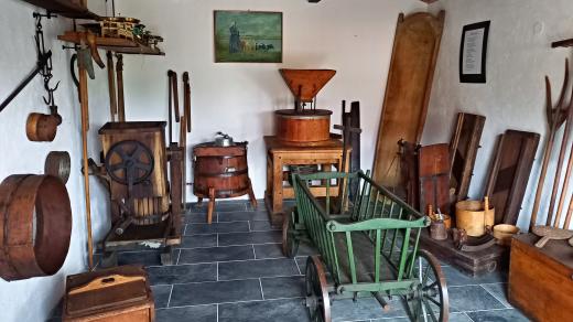 Muzeum je v historickém baráku maštalí