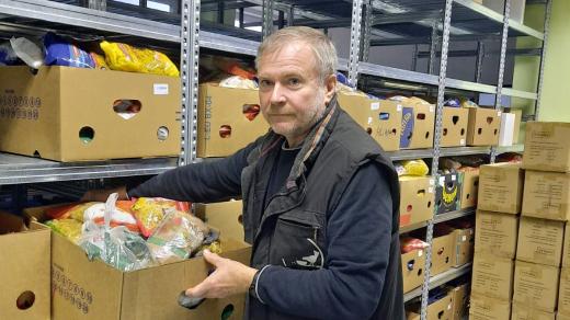 Josef Vlček, ředitel Potravinové banky Libereckého kraje