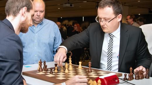 Šachový velmistr a předseda Šachového svazu ČR Martin Petr