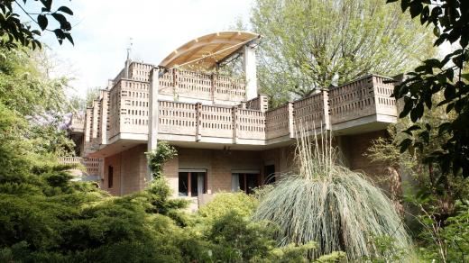 Vlastní dům architekta Sergia Jarettiho v Turíně, Itálie