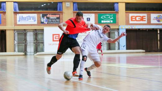 Futsal v Českých Budějovicích. Ilustrační foto