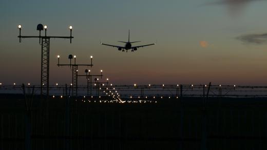 Ranvej, letiště, přistání (ilustrační foto)