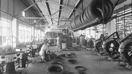 Továrna na pneumatiky