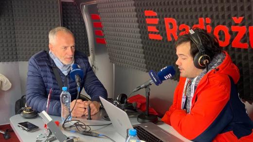 Jozef Liba ze Slovenského olympijského výboru v rozhovoru s Janem Suchanem