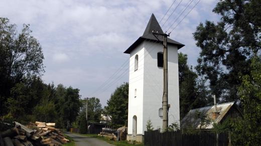 Zvonice v Javoří pochází asi z 19. století
