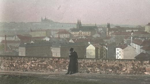 Praha v roce 1898: pohled z Vyšehradu