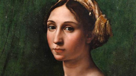 Portrét mladé ženy (Raffaello Sanzio 1483-1520)