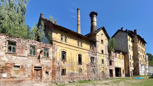 Pivovar v Rudníku, který chce architekt Josef Smutný zrekonstruovat