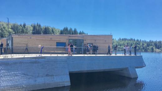 Infocentrum Povodí Ohře na přehradě Fláje