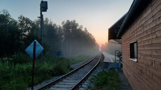 Nejkratší mezinárodní železniční trať v Česku