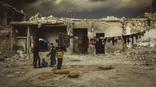 Válka v Sýrii - humanitární krize