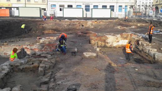 Archeologický průzkum v centru Ostravy