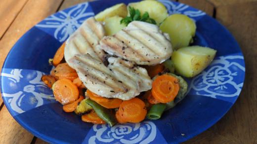 Drůbeží medailonky s mrkví