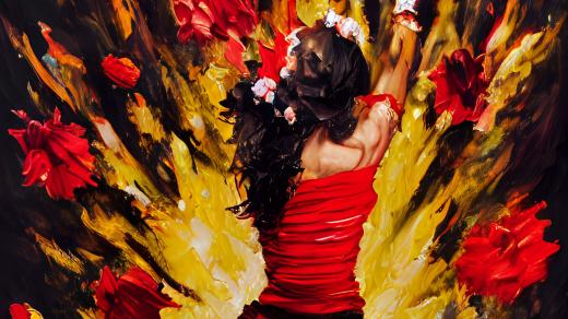 Španělská tanečnice