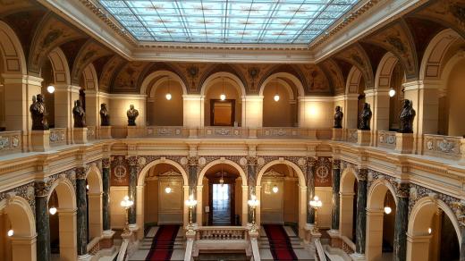 Interiér Historické budovy Národního muzea