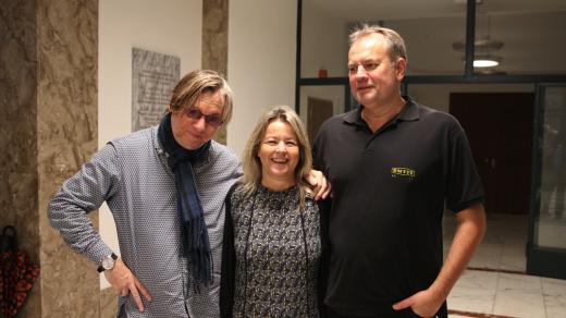 Zleva: Zdeněk Král, Martina Fialová, Martin Franze