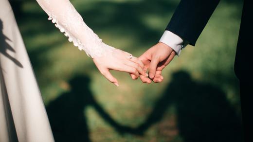Svatba, manželství, nevěsta, ženich, láska (ilustrační foto)