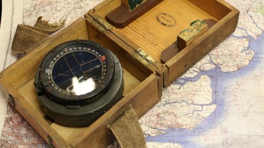 Kompas z letadla Spitfire