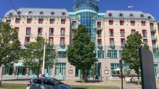 Spa Hotel Cristal se nachází v srdci Mariánských Lázní