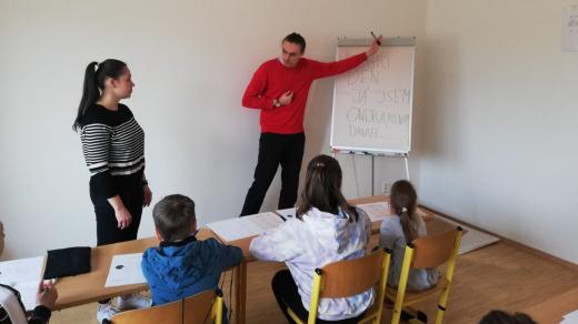 Výuka češtiny pro ukrajinské děti - Salesiánský klub mládeže ve Zlíně